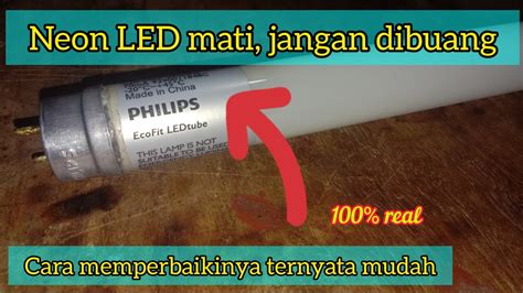 Cara Memperbaiki Lampu Led Philips 8w